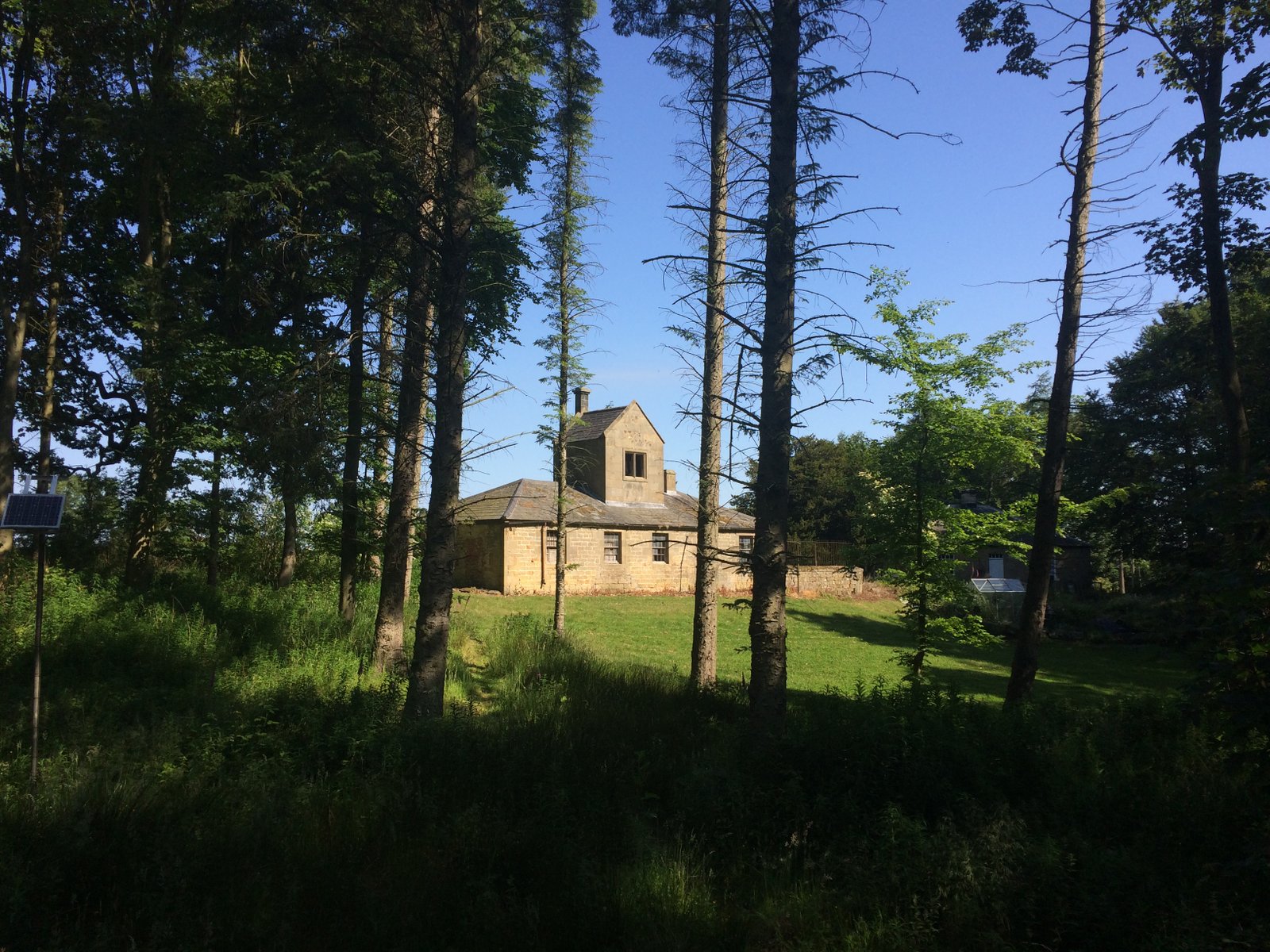 Approaching the ice house